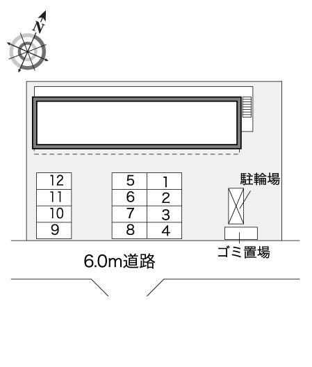 エスペーロⅢ(29659)の駐車配置図