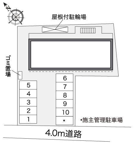 パーシモン(30847)の駐車配置図