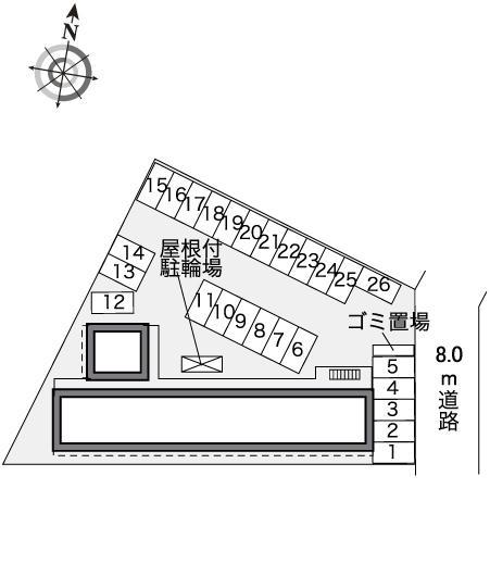 イェローローズ(30499)の駐車配置図