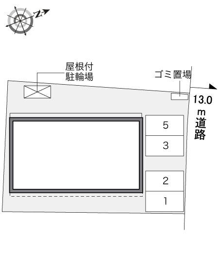 リベリーズ(34055)の駐車配置図