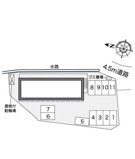 蓮池(37770)の駐車配置図