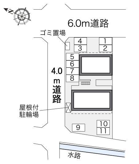 Ｒｅｆｉｎｅｄ(33410)の駐車配置図