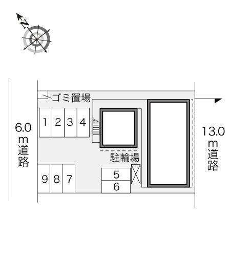 アイリス(24476)の駐車配置図