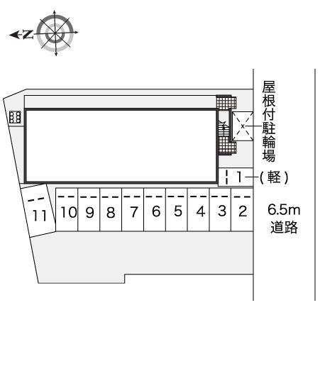 ケイ(44979)の駐車配置図
