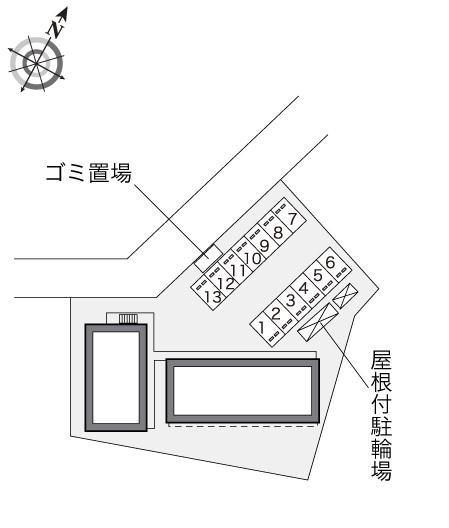 大清水(24743)の駐車配置図