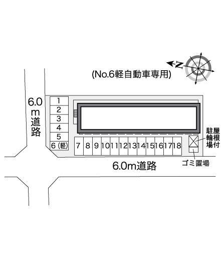 やすえもん(27494)の駐車配置図