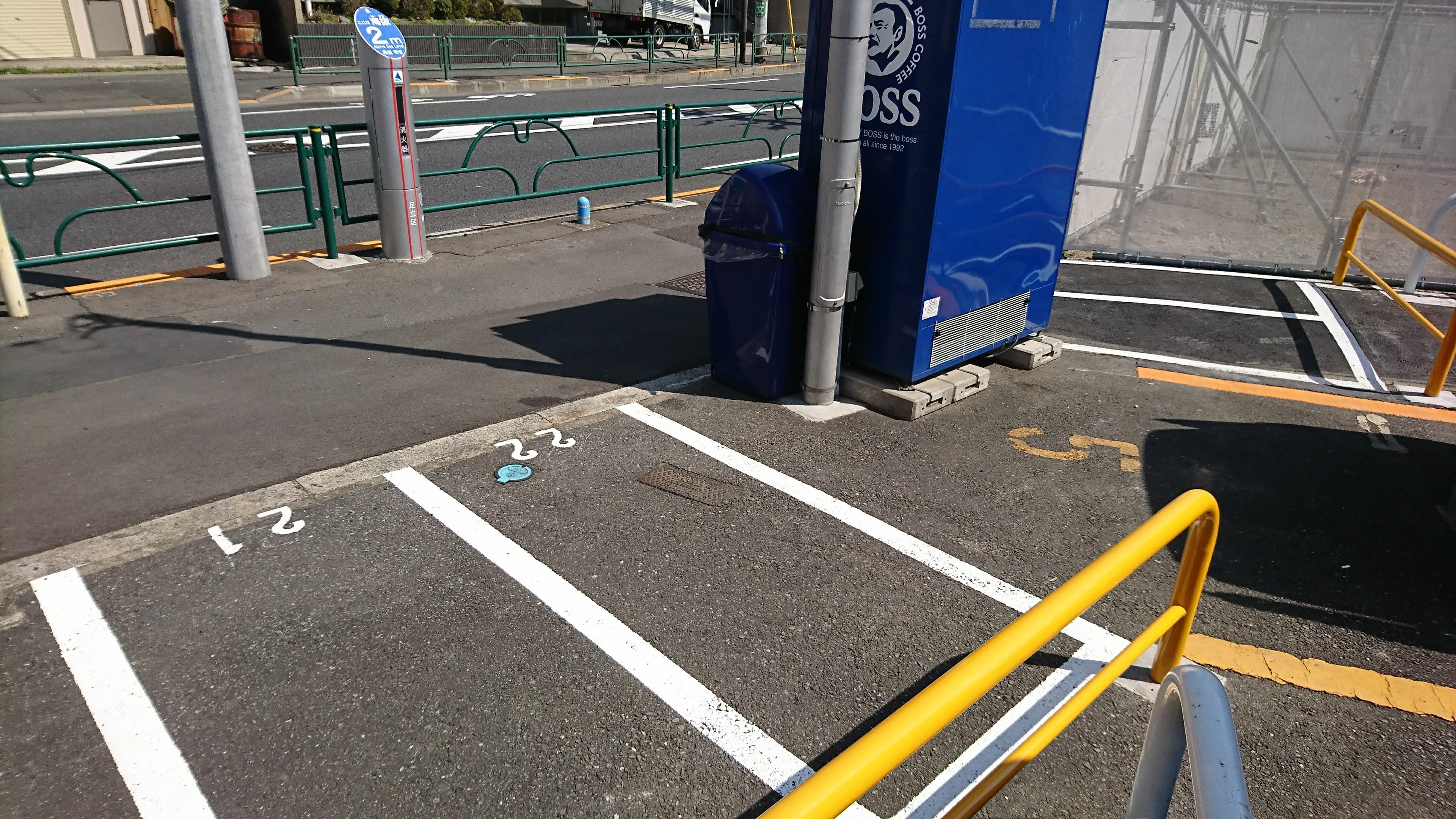 リクスタパーキング千住緑町第2月極バイク駐車場の外観・駐車場イメージ1枚目