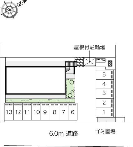 わたうち(45771)の駐車配置図