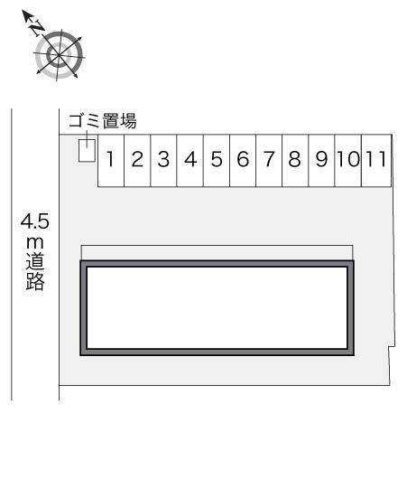 セレッソ(20875)の駐車配置図