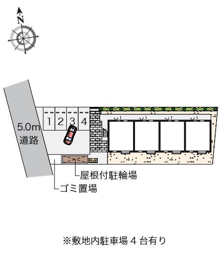 エスペランサⅡ(43881)の駐車配置図