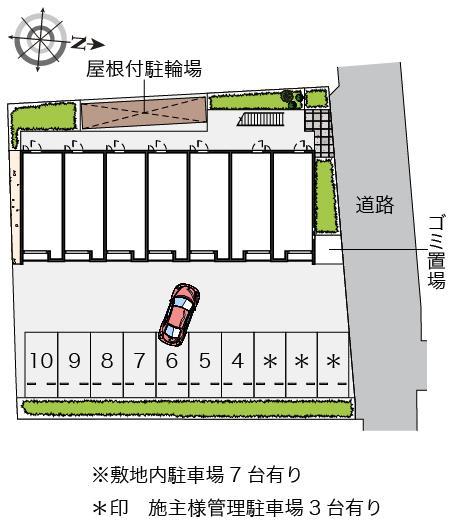 クレイノ蔵(57390)の駐車配置図