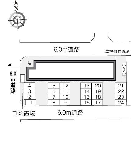 プレミール(32929)の駐車配置図