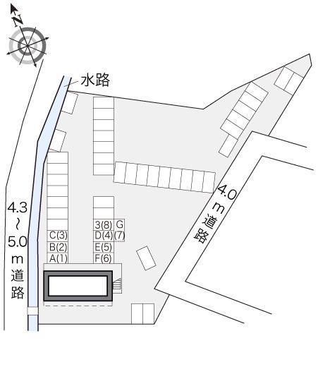 ＨＥＩＳＡＫＵ(14958)の駐車配置図