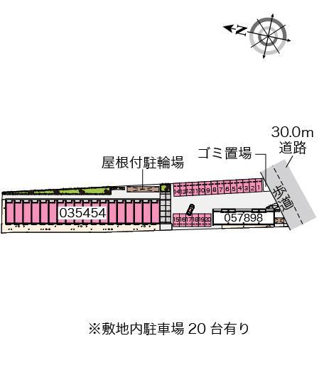大志(35454)の駐車配置図