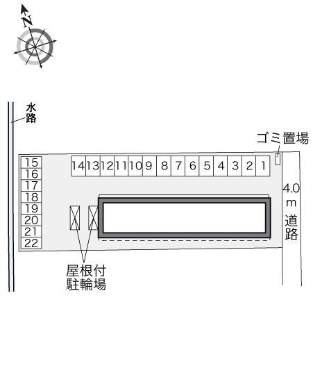 ミーシャⅡ(31909)の駐車配置図