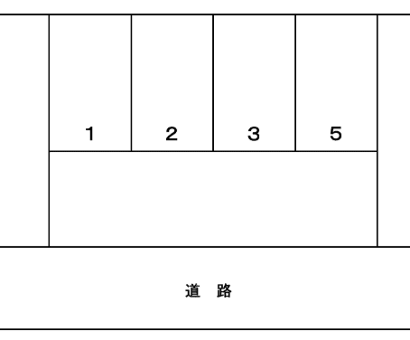 伊藤溝沼パーキングの駐車配置図