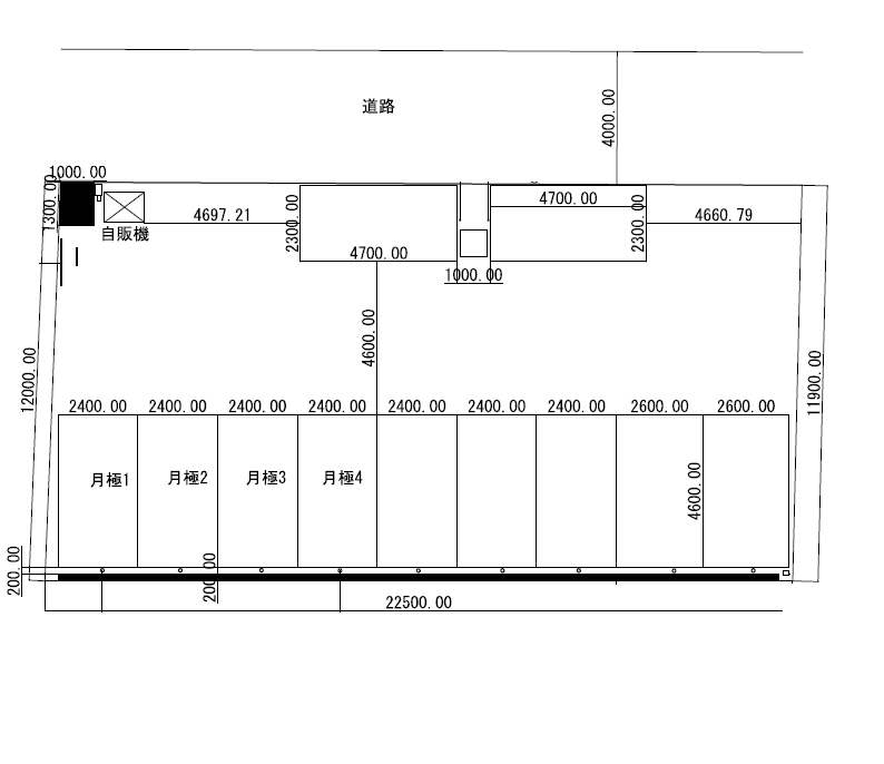 アイパーク横浜和泉が丘第1の駐車配置図