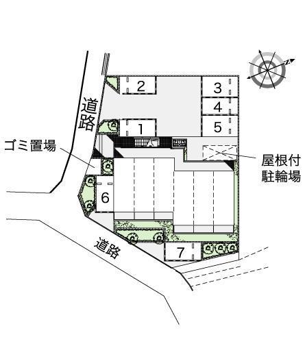 ＫＡＺＵⅢ(42606)の駐車配置図