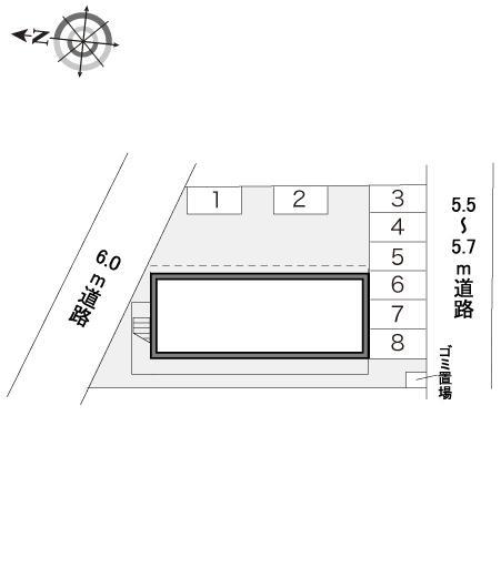 サンライズ(16928)の駐車配置図