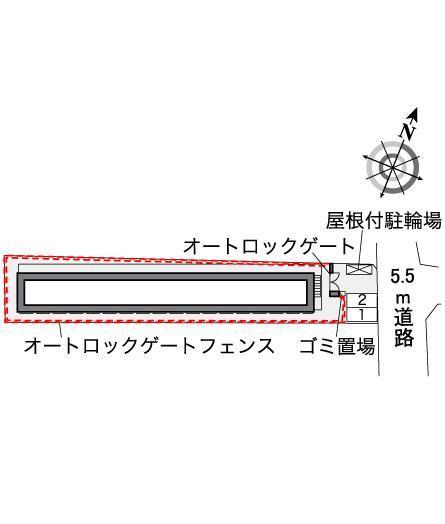 京都鷹峯(39349)の駐車配置図