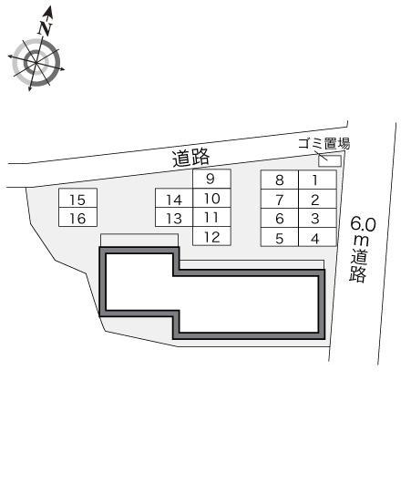 プリマヴェーラ１１０(23574)の駐車配置図