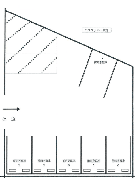 ４１３の駐車配置図