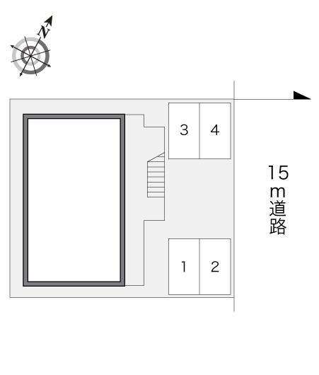 日の出(13047)の駐車配置図