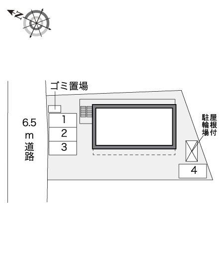 柳森(32833)の駐車配置図