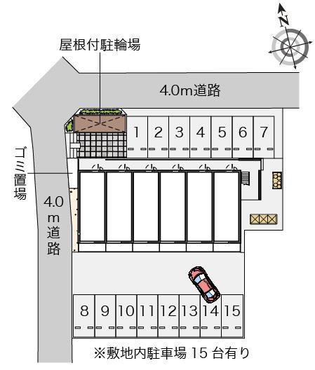 ミランダセレッソサード(56249)の駐車配置図