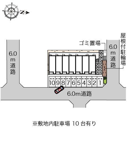 クレイノヴィオーラ(56434)の駐車配置図