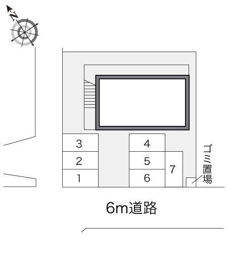 ＮＥＷさくらＮＯ．１(13233)の駐車配置図