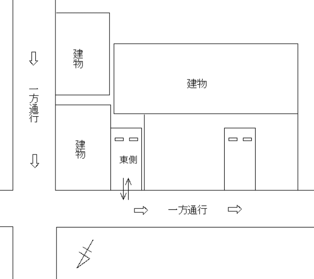 FK守口市平代町パーキングの駐車配置図