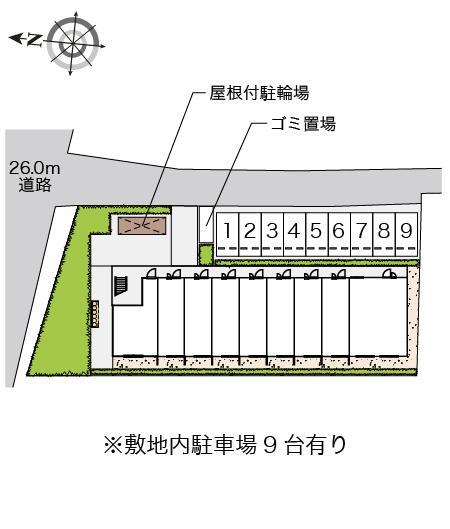 ａｍｂｉｔｉｏｕｓ(32713)の駐車配置図
