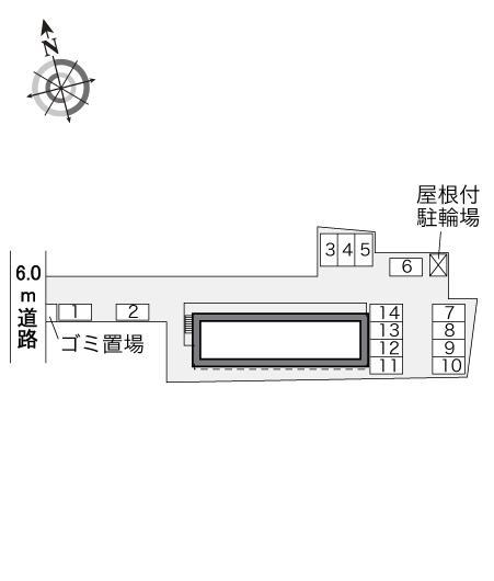 あめか(28748)の駐車配置図