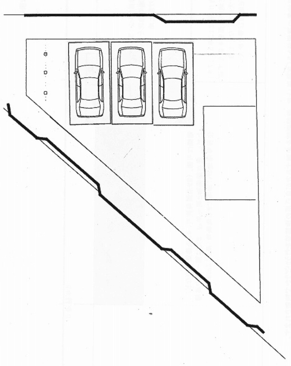 パーク敷島町６の駐車配置図