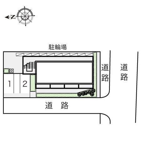 ｍｅｒｖｅｉｌｌｅ(14838)の駐車配置図