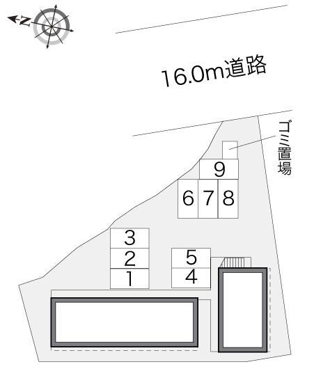南大町(20035)の駐車配置図