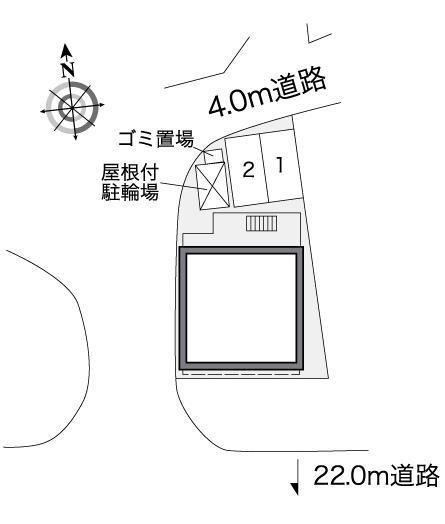 マーブル代継(26494)の駐車配置図