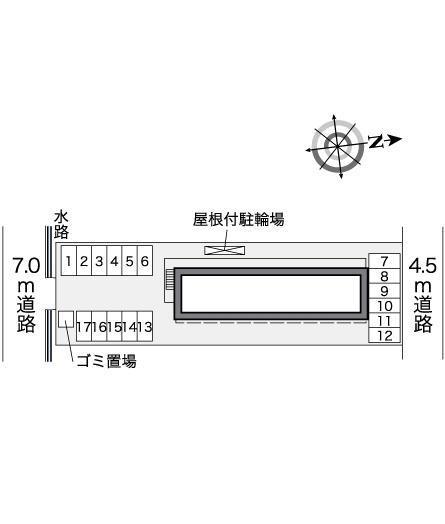 オリオン(39709)の駐車配置図
