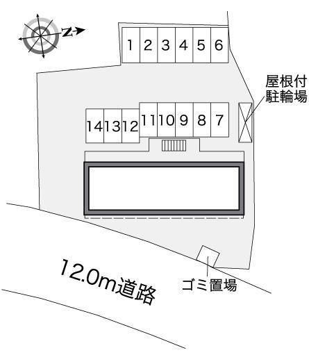 シュタインベルク(36379)の駐車配置図