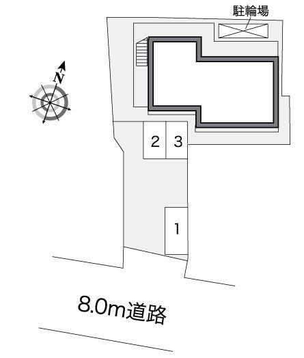 ライト(26357)の駐車配置図