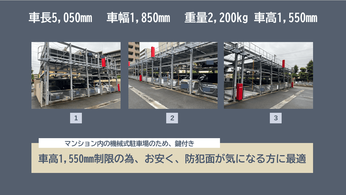 江ヶ崎町駐車場の外観・駐車場イメージ2枚目