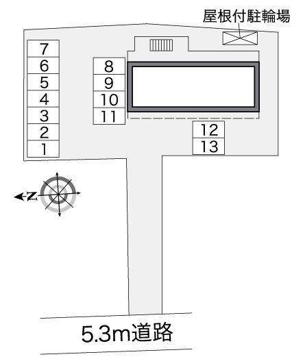 ヴィクトリア(36307)の駐車配置図