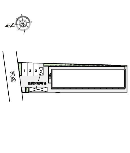アーデルⅠ(15398)の駐車配置図