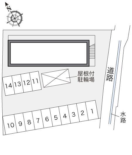 それいゆ(13768)の駐車配置図