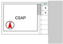 CSAPの駐車場