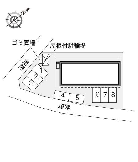 ふじしろ(31131)の駐車配置図