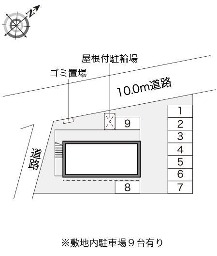 ＴＩＡＲＡ(24838)の駐車配置図