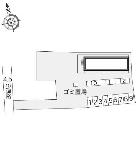 吉浜(12140)の駐車配置図