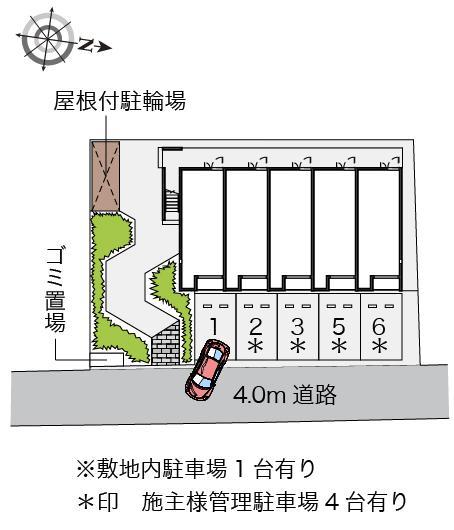 里(55398)の駐車配置図